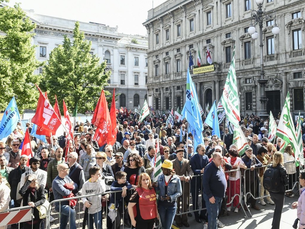 Primo maggio, manifestazioni e cortei in tutta Italia, il “concertone” a Piazza San Giovanni a Roma