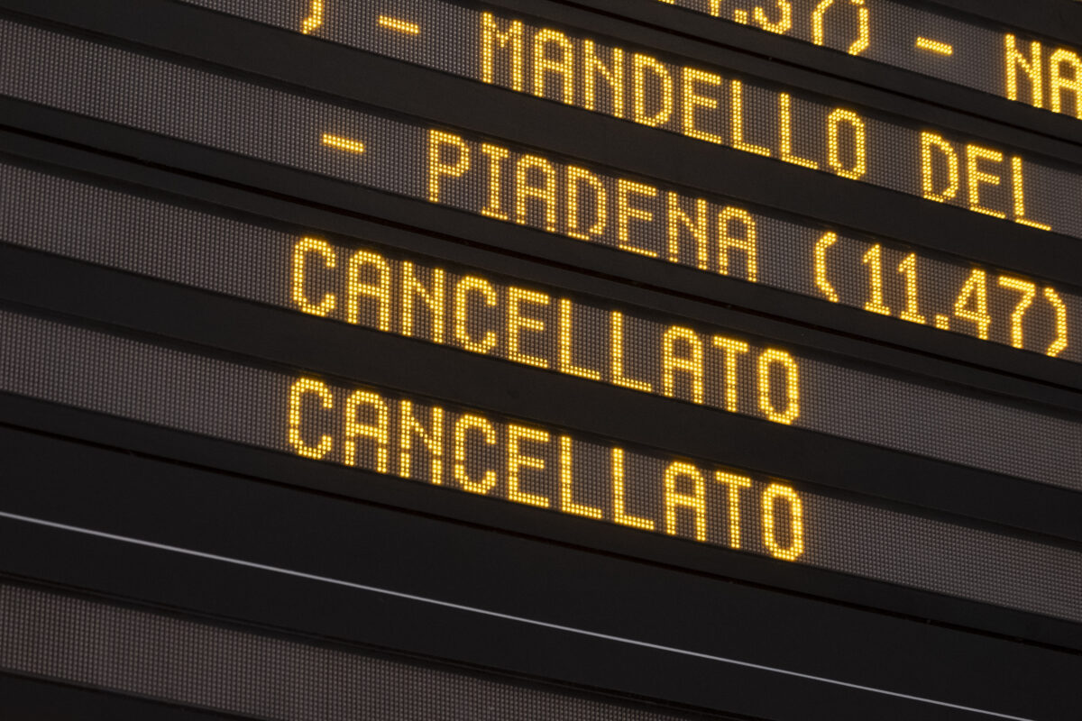 Sciopero nazionale del personale ferroviario: disagi per milioni di passeggeri in Italia