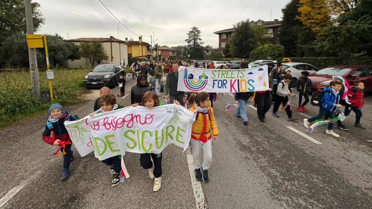 Mobilità sicura, le strade delle città italiane non sono a misura per i bambini, i dati Ue
