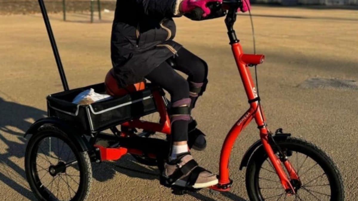 Rubano il triciclo speciale per disabili a una bambina, l’appello del padre sui social