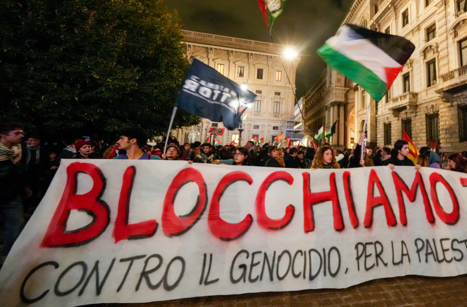 La mobilitazione in molte città italiane a sostegno della Flotilla, intercettata a largo di Gaza da Israele
