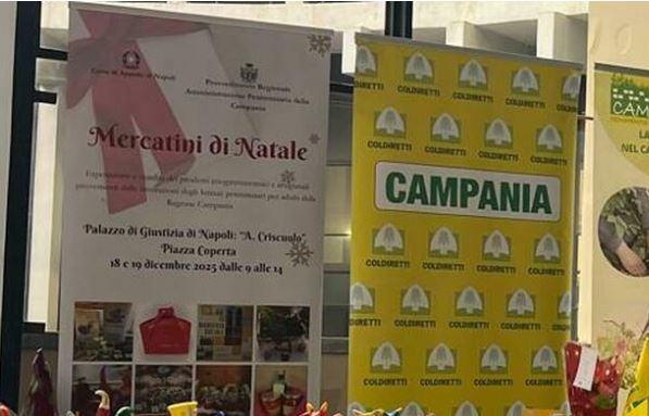 I prodotti dei detenuti negli speciali mercatini di Natale all’interno Tribunale partenopeo