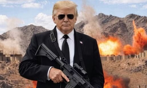 L’ultimo delirio, Trump con una mitragliatrice: “Teheran si deve dare una regolata”