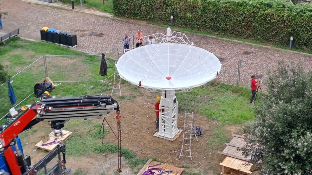 A Pisa nasce “Pulsar”, il radiotelescopio didattico più grande d’Italia