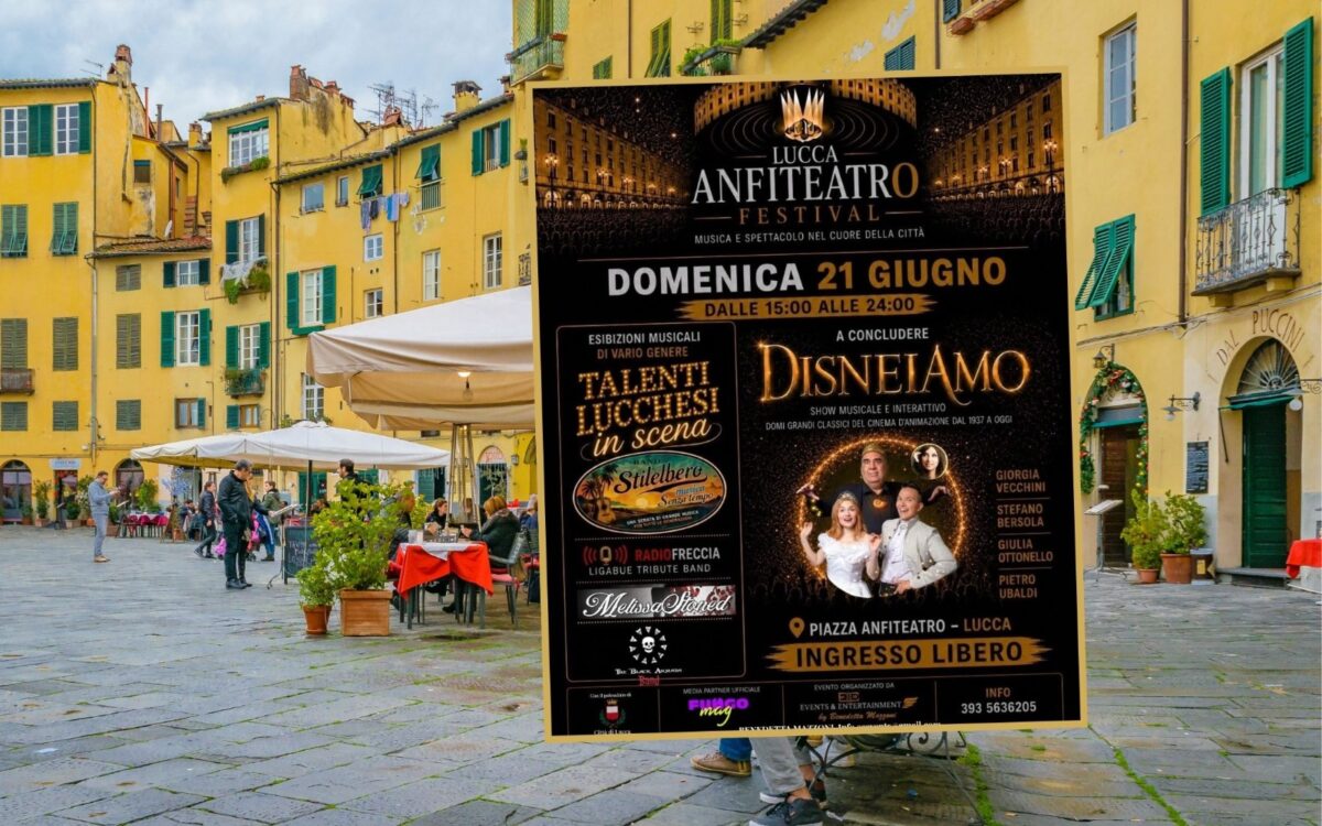 Lucca si prepara a una domenica di musica e spettacolo: arriva il “Lucca Anfiteatro Festival”