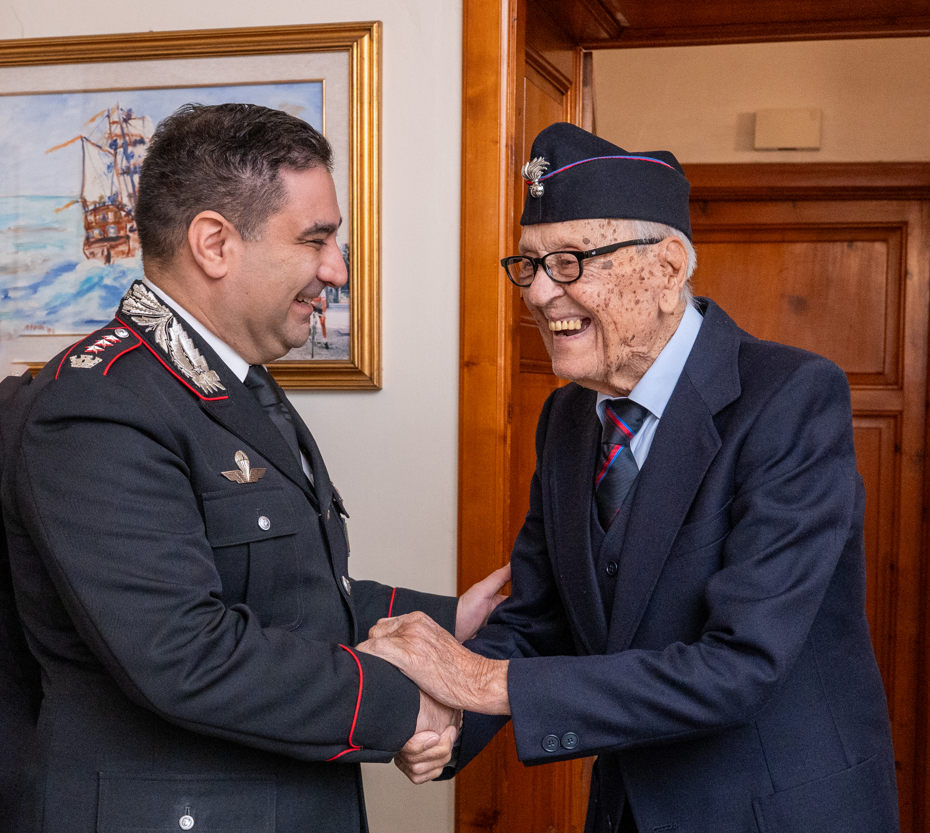 Gallicano piange il carabiniere in congedo ultracentenario Fulvio Infante, aveva 102 anni