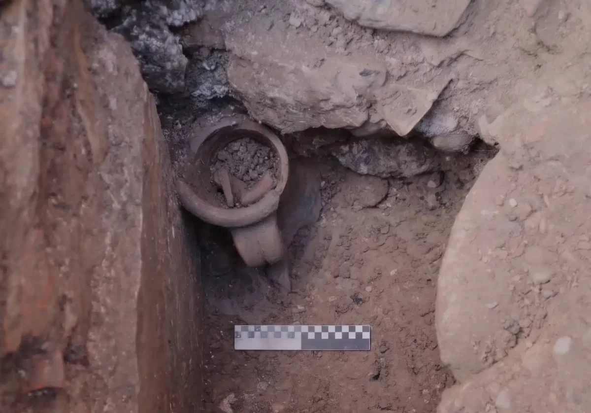 Scoperti a Lucca i resti di un edificio romano del I-II secolo d.C. addirittura con intonaci dipinti