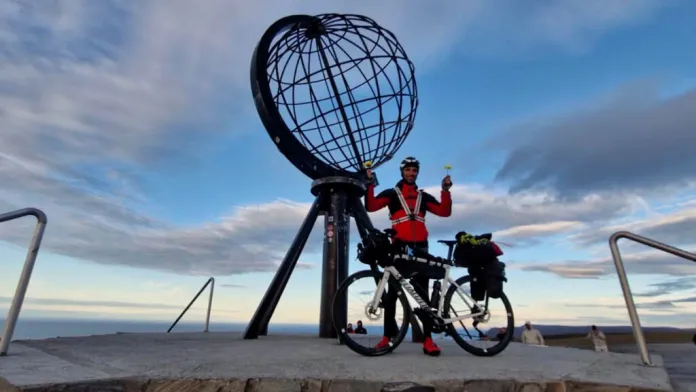 In bici da Lucca a Capo Nord per sostenere i bambini in cura all’aspedale di Pisa