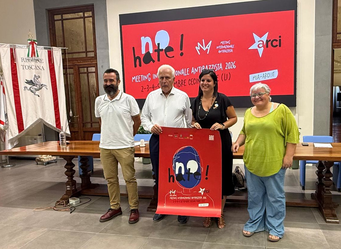 “No Hate!”, dal 2 al 5 settembre a Cecina il Meeting internazionale antirazzista