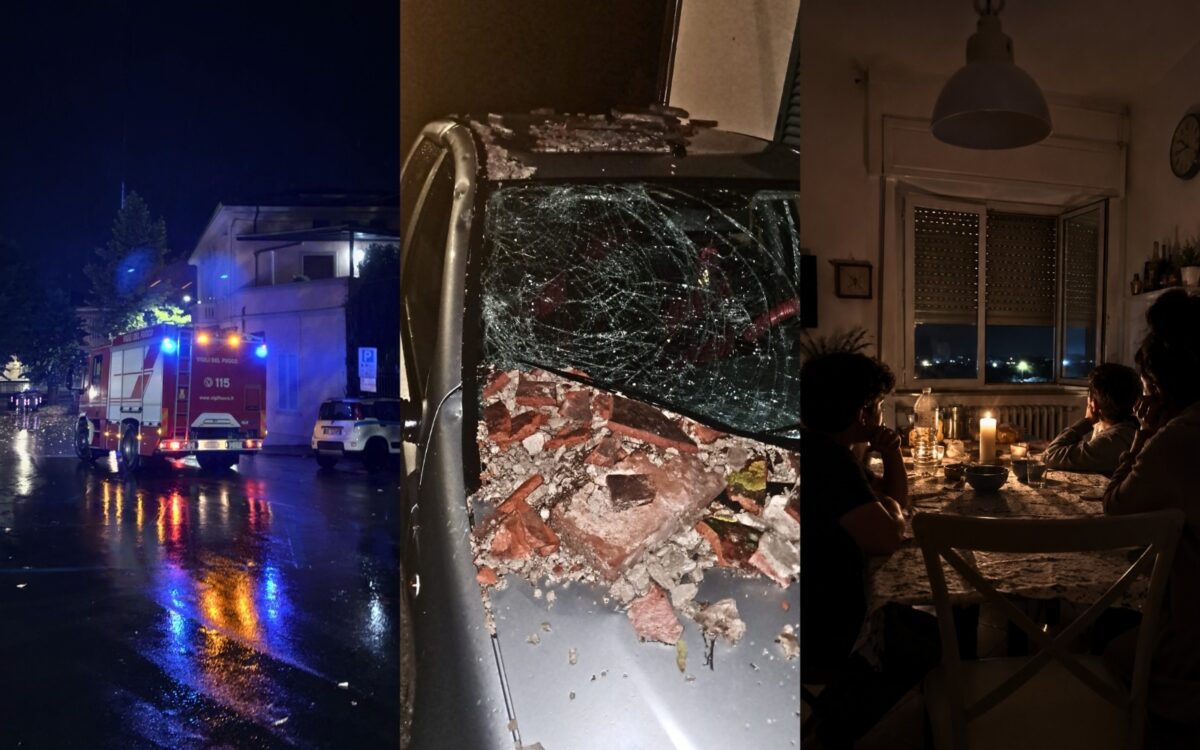 Da Lucca ad Altopascio, 48 ore senza corrente dopo il temporale: famiglie al buio, cibo da buttare, e un’auto travolta da un muro