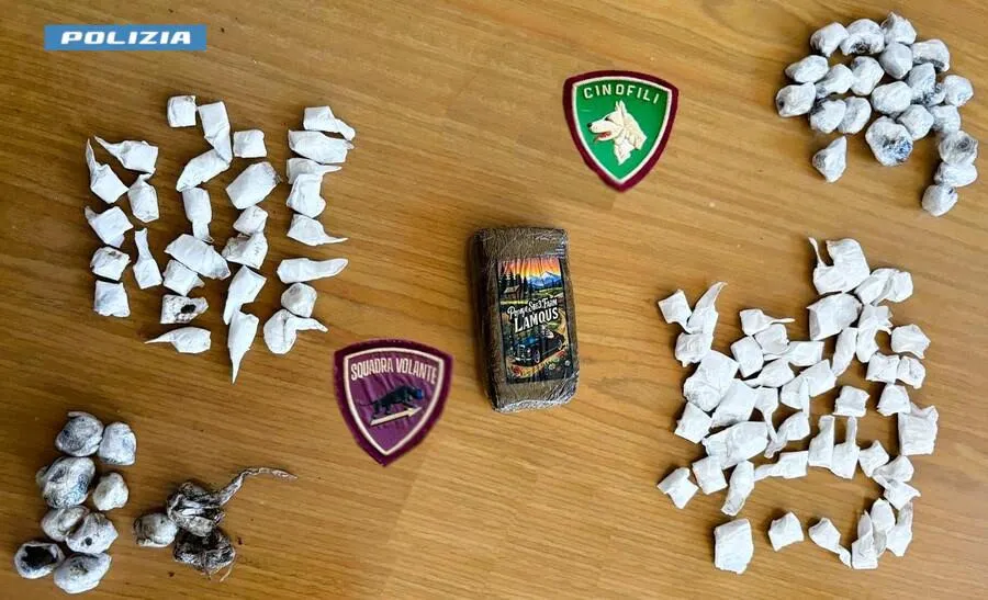 Viareggio, operazione anti spaccio della polizia: sequestrati anche 340 grammi di droga