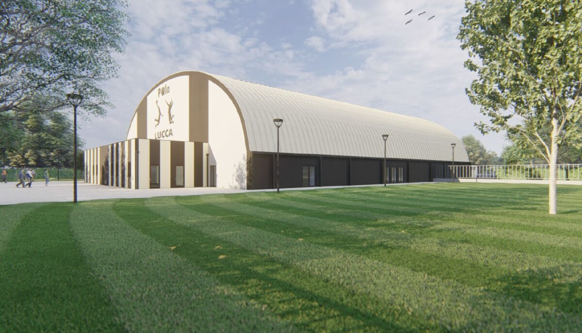 Lucca, parte il cantiere dell’Arena silver da 1000 posti: oltre 3 milioni di euro di investimento