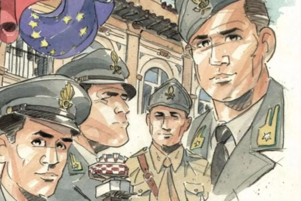 La guardia di finanza si racconta al “Lucca comics & games” con il calendario storico a fumetti del 2027